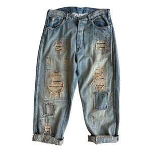 Magnolia Pearl Cotton Miner Denim Jeans